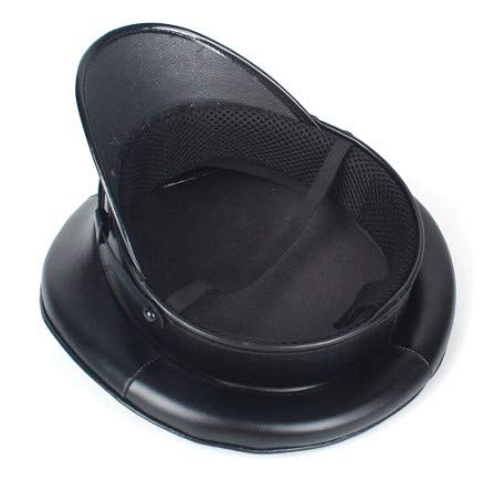 Amazon.co.jp: WW2 ナチスドイツ軍 SS レザー 制帽 レプリカ