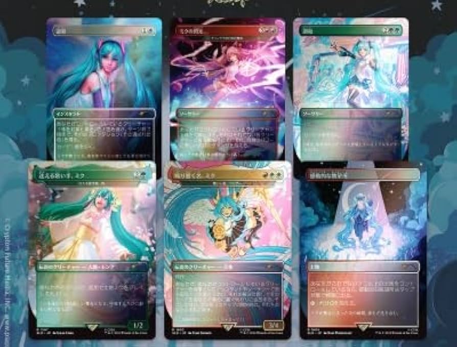 Amazon.com: Magic The Gathering Secret Lair: Secret Lair x Hatsune