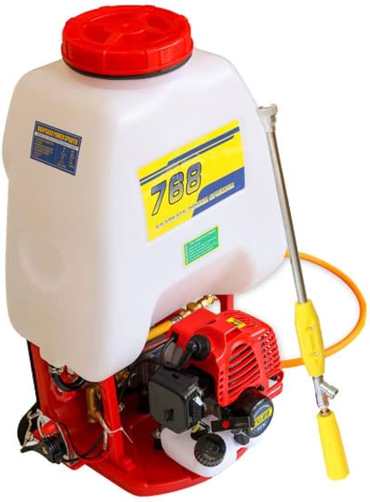 Amazon.co.jp: エンジン式噴霧器 タイプB 背負式 25L 肩掛け式 動噴 2