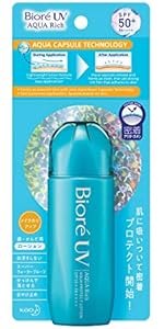 Amazon.co.jp: ビオレUV アクアリッチウォータリー ジェルタイプ SPF50