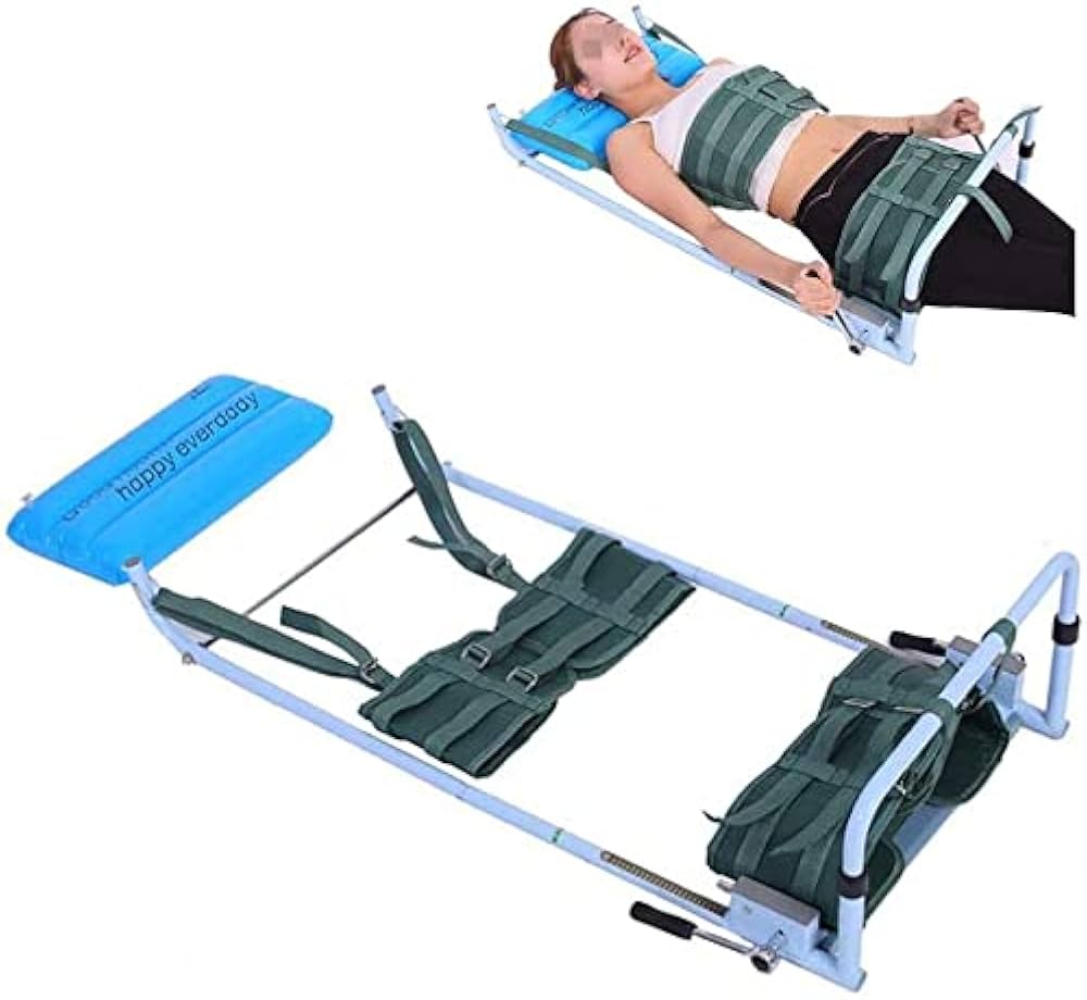 Amazon | CHZHE USDベッド用腰椎牽引装置 - 背骨伸張ストレッチャー