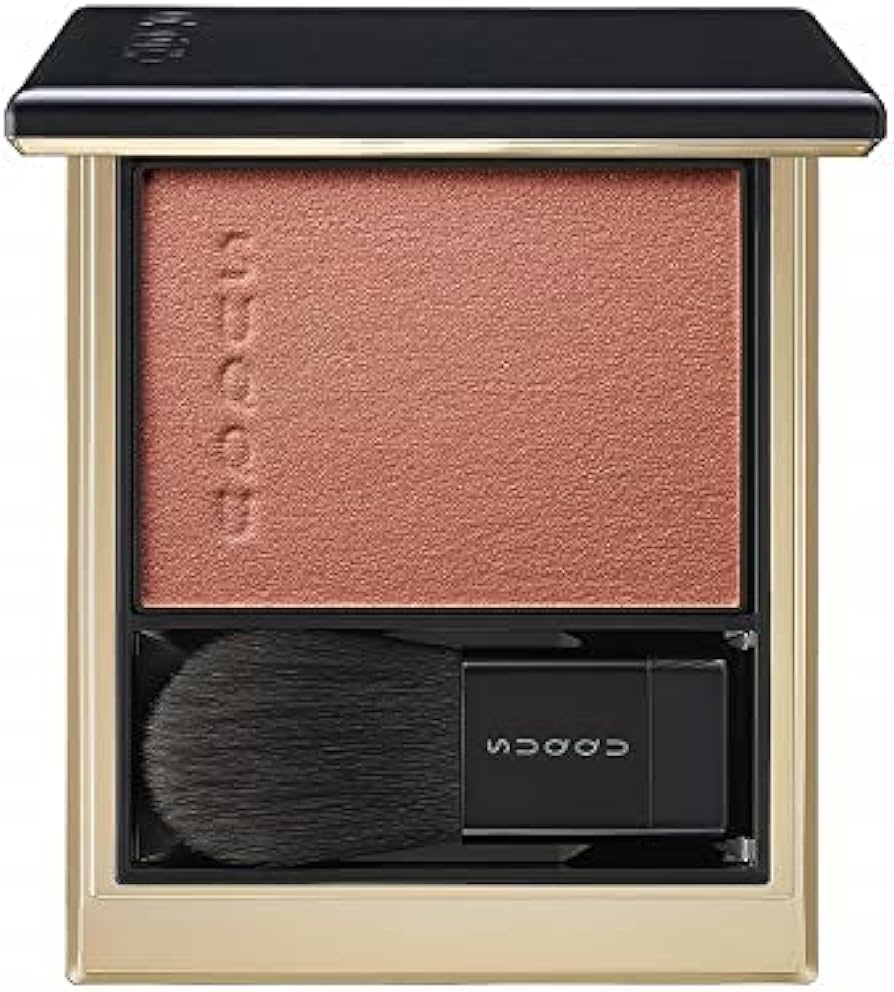 Amazon | QIDUHUQI スック メルティング パウダー ブラッシュ 04 澄色