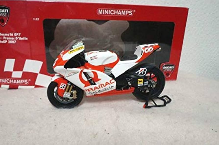 Amazon | ミニチャンプス Ducati Desmo16 GP7 A.Hofmann・Pramac Moto