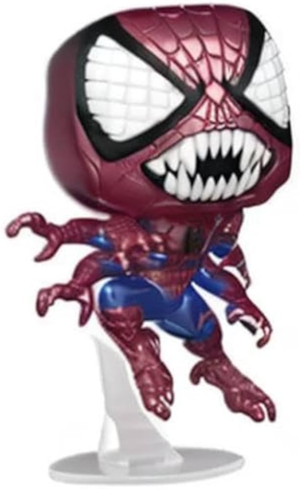 Amazon.com: Funko Pop Marvel Spiderman Doppelganger #961 Metallic