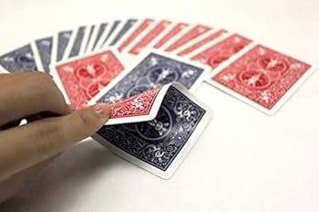 Amazon.co.jp: バイスクルマジックカード ダブルバック 赤/青 PCM01