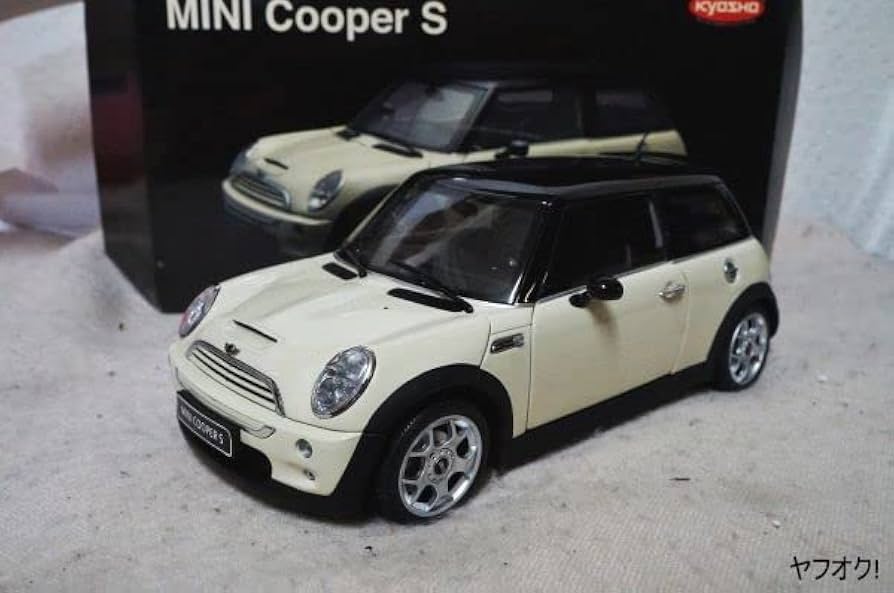 Amazon.co.jp: Kyosho Mini Cooper S 1/18 Mini Car, White, Mini