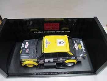 Amazon | 1/18 京商 フィアット 131 アバルト Tour de Corse 1977 no.5