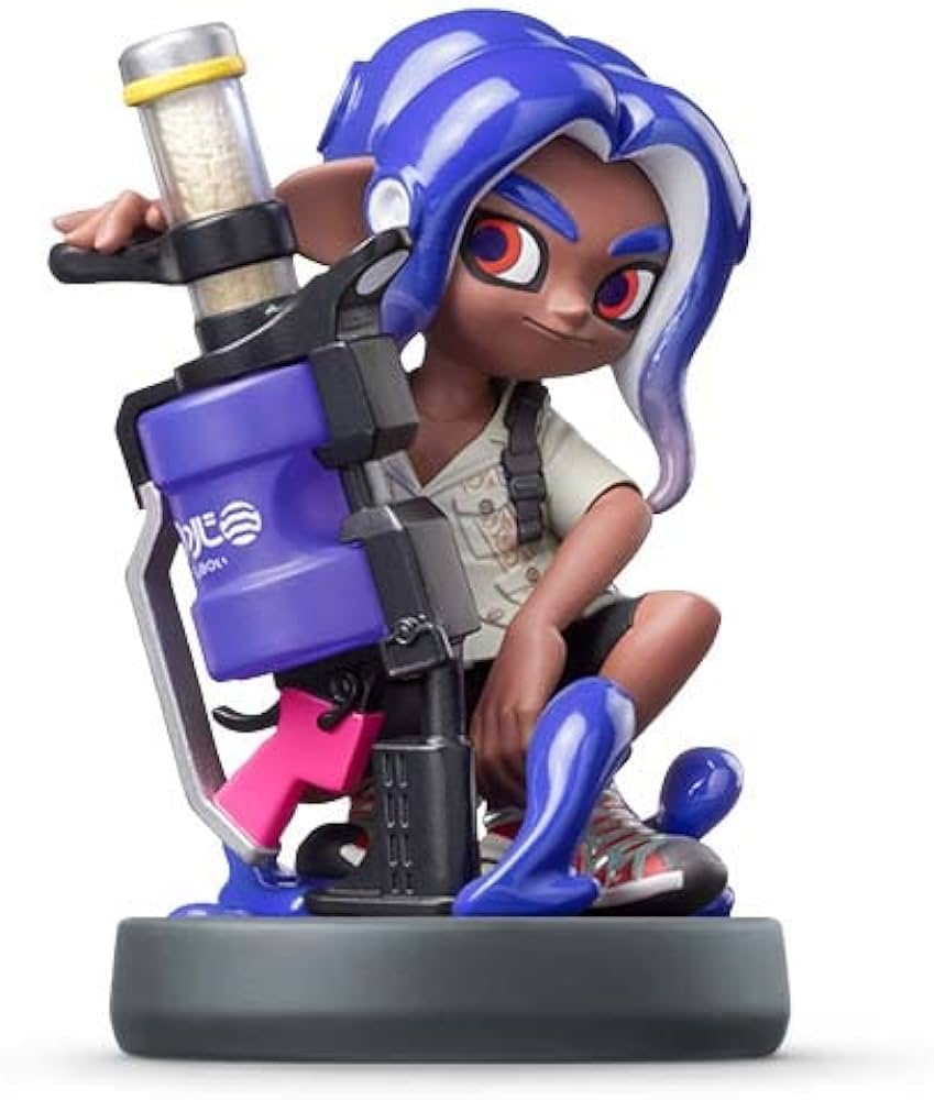 Amazon.co.jp: amiibo オクトリング【ブルー】(スプラトゥーンシリーズ