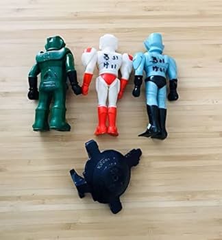 Amazon.co.jp: 当時物 ポピー ソフビ SF西遊記スタージンガー 4体