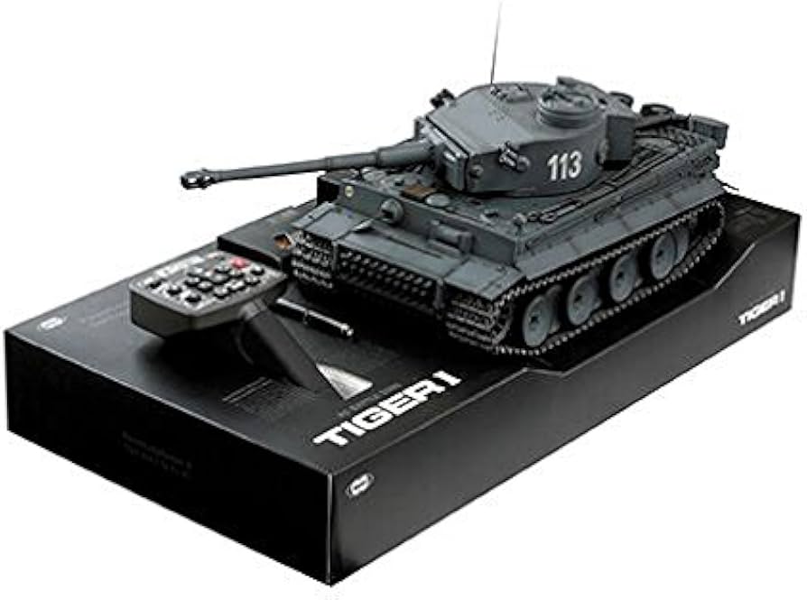 Amazon | 1/24 RCバトルタンク タイガーI (ジャーマングレー