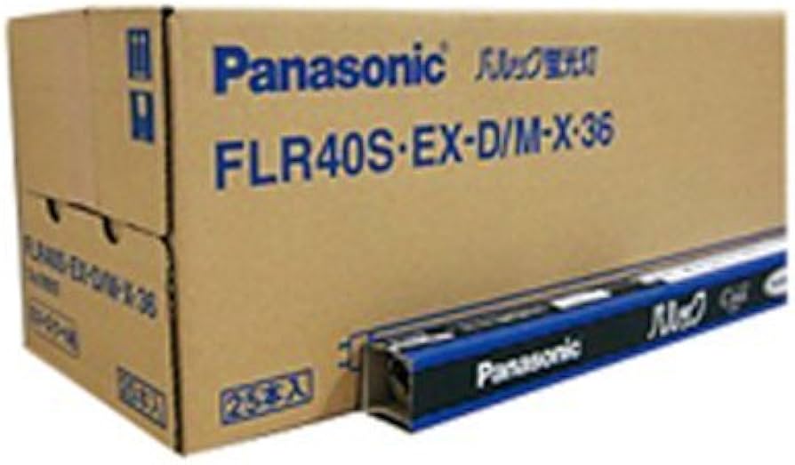 Amazon.co.jp: パナソニック 25本セット 直管蛍光灯 40W ラピッド