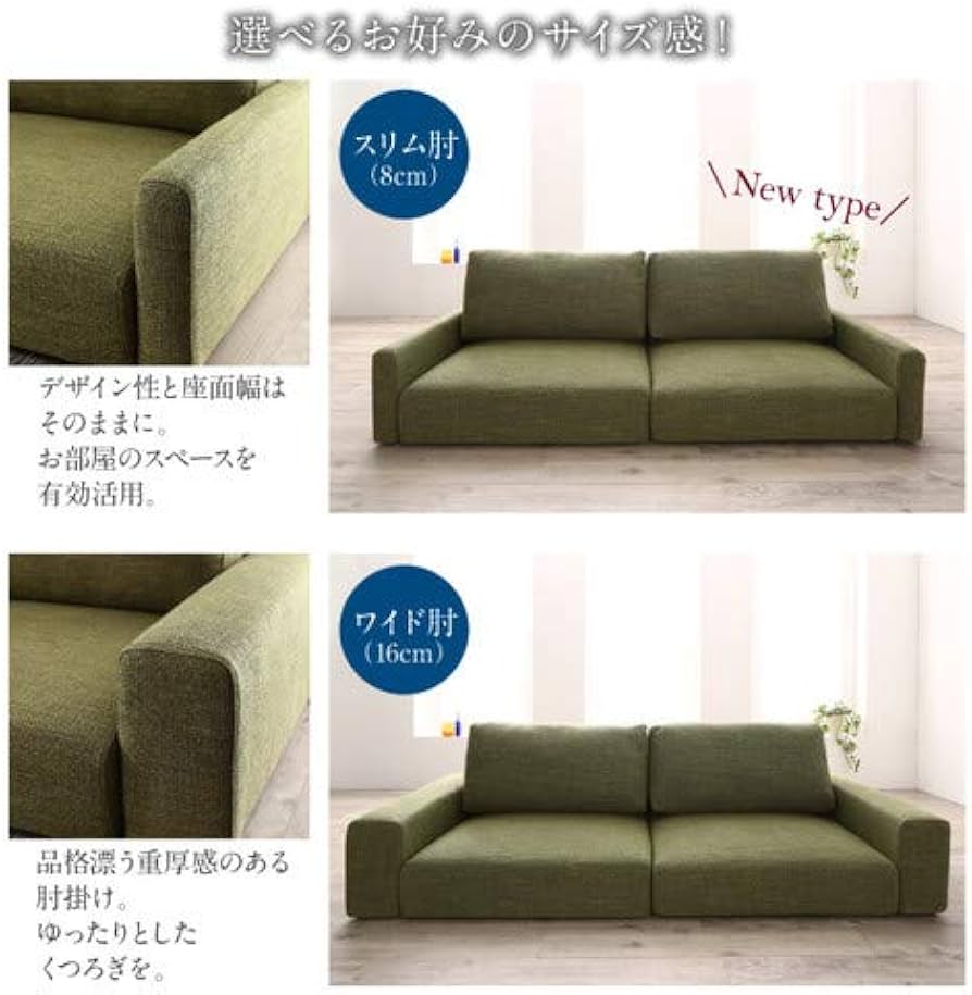 Amazon｜グレー オットマンのみ フロアソファ Lucy ルーシーより【ﾉｰ