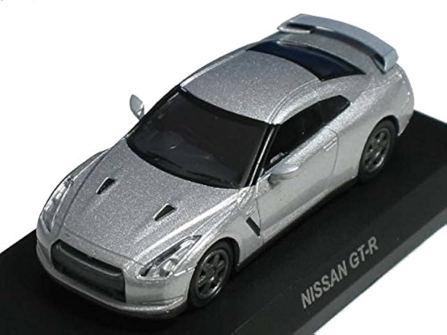日産/スカイライン/50周年/限定/ミニカー/GT-R/シルバー/R35/純正 Amazon | MOTORHELIX 1/64 ニッサン GT-R (R35) 50th Anniversary