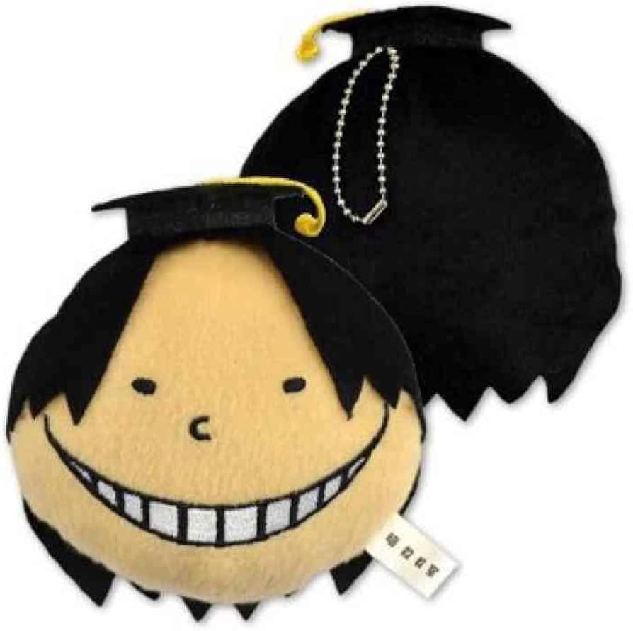 Amazon.co.jp: 暗殺教室殺せんせーぬいぐるみボールチェーン変装松井優