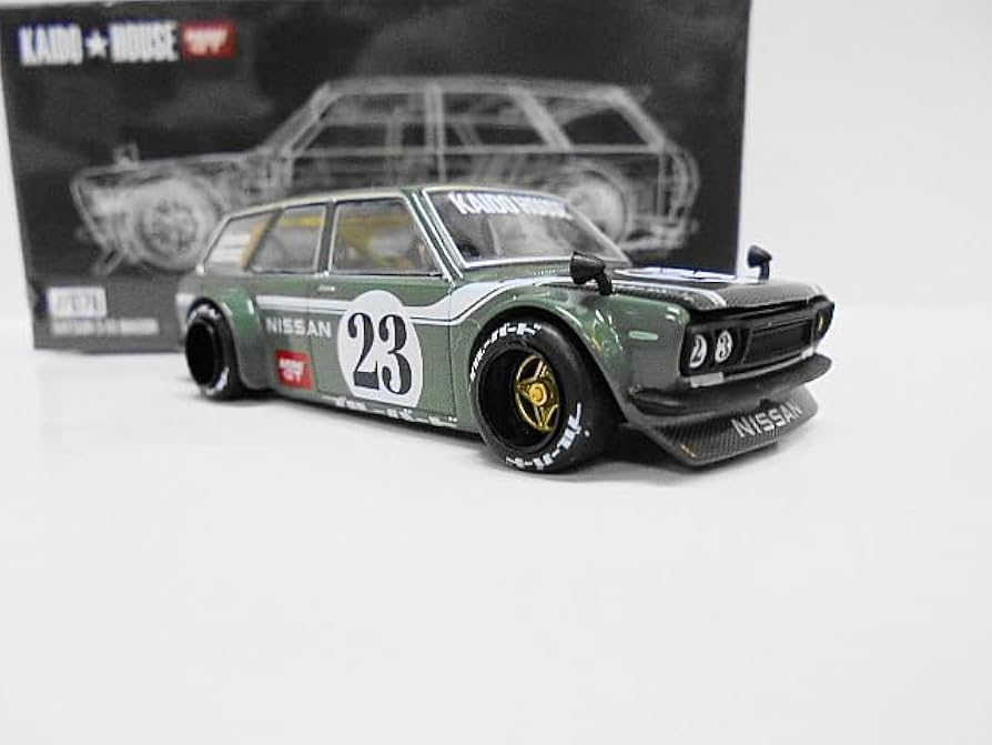 Amazon.co.jp: MINI GT 街道ハウス ダットサン 510 ワゴン ミニカー