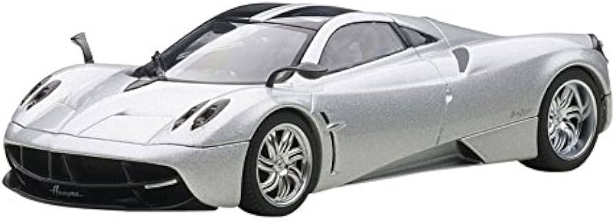 Amazon | AUTOart 1/43 パガーニ ウアイラ (シルバー) 完成品