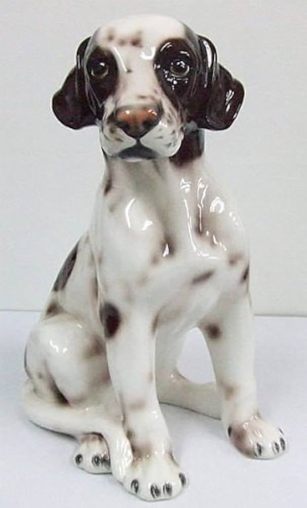 Amazon.co.jp: IG-68PO ポインター 犬置物 イタリア陶器インテリア