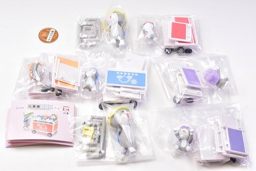 Amazon | 仕事猫保育園ミニフィギュアコレクション 新入園