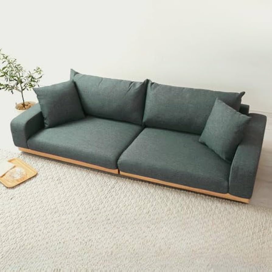 Amazon｜ローソファ フロアーソファ ローソファー 2人掛け 二人がけ