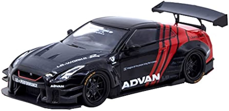 Amazon | TARMACWORKS 1/43 LB-WORKS NISSAN GT-R R35 type 2 Advan