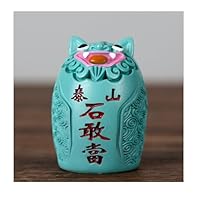Amazon.co.jp: OBOROZUKI 石敢當 魔除け 置物 オブジェ インテリア