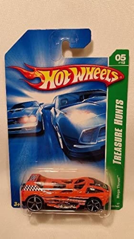 Amazon.com: Hot Wheels Treasure Hunt 2007 Mega Thrust 5/12 - 125