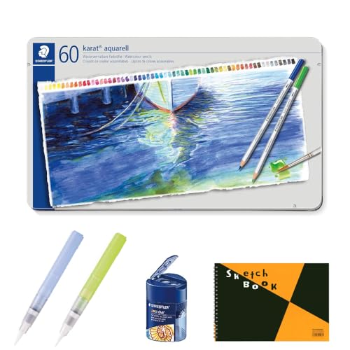 Amazon | ステッドラー カラトアクェレル水彩色鉛筆 125 M60 （60色