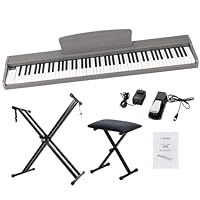 Amazon | Carina 電子ピアノ 88鍵盤 スタンド椅子セット キーボード