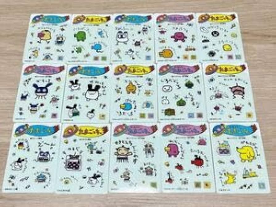 Amazon | たまごっち シールダス 当時物 レトロ 入手困難品 15枚セット