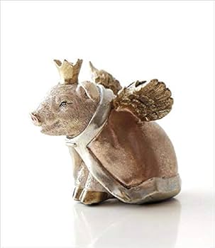 Amazon.co.jp: ぶた 置物 オブジェ 雑貨 ブタ 豚 かわいい 天使