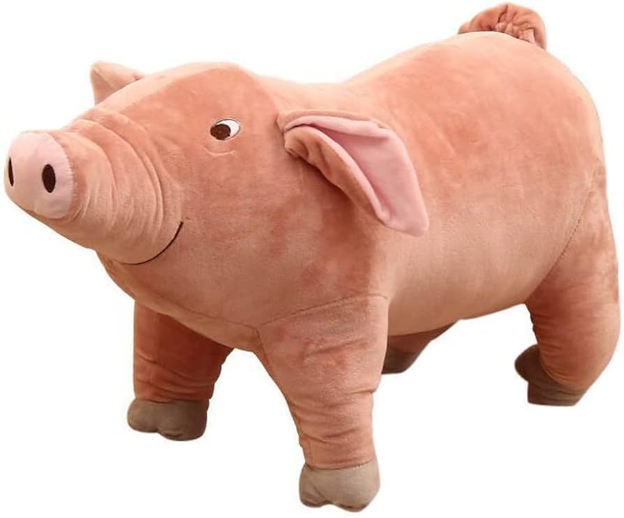 Amazon.co.jp: CHELEI2019 15.7インチ ピンクの豚のぬいぐるみ ブタの