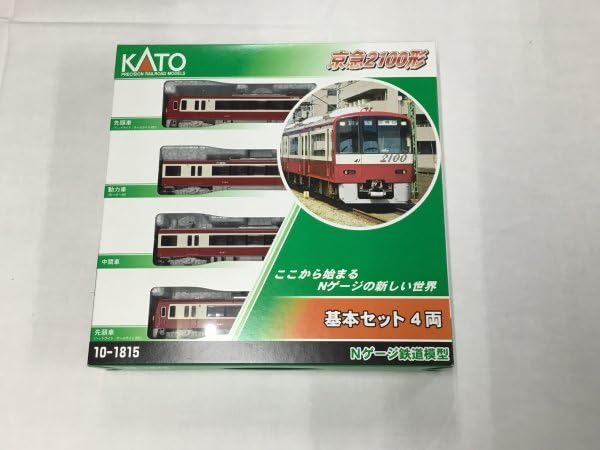 Amazon.co.jp: KATO 10-1815 京急2100形 基本セット(4両) FPLA : おもちゃ