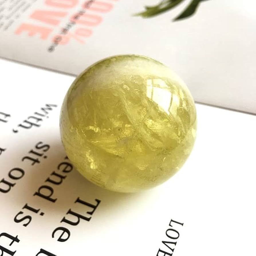 Amazon.co.jp: 天然水晶の原石 シトリンスフィア 天然宝石 クォーツ