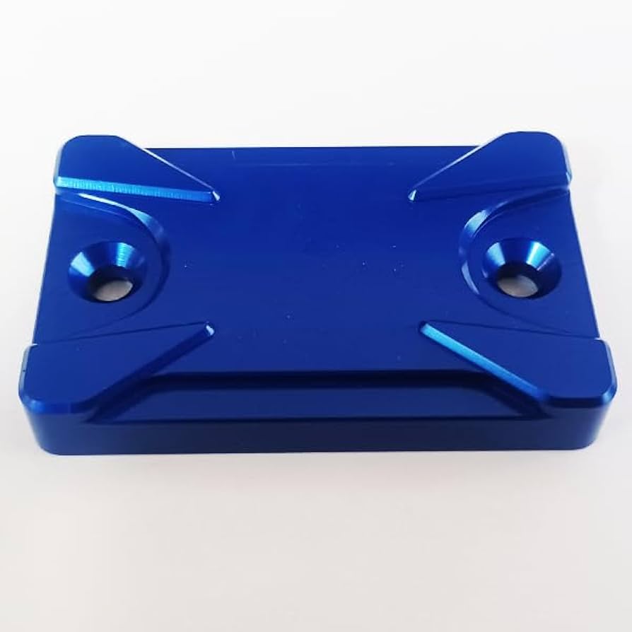 Amazon | マスターシリンダーカバー 青 CNC アルミ 削り出し フロント