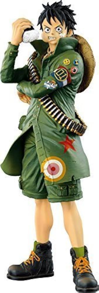 Amazon.co.jp: 一番くじ ワンピース ~military style~A賞 ルフィ