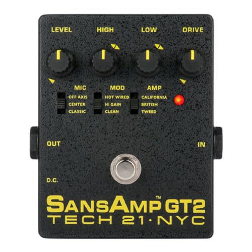 Amazon.com: Tech 21 GT2 SansAmp GT2 : Musical Instruments