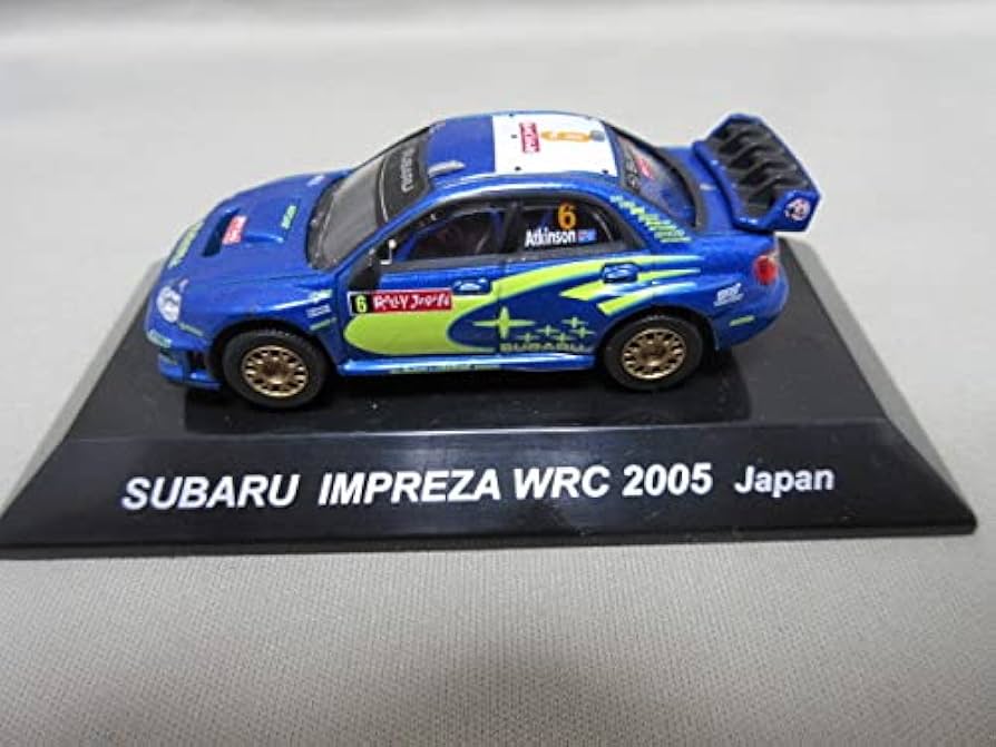 Amazon | CM'S 1/64 ラリーカーコレクションスバル インプレッサ WRC