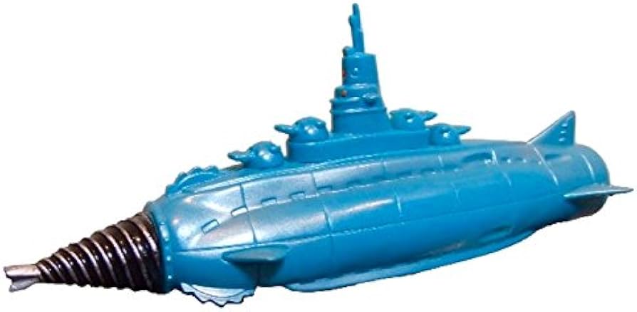 Amazon | マルサンの電撃怪獣大作戦 海底軍艦 轟天号 | フィギュア