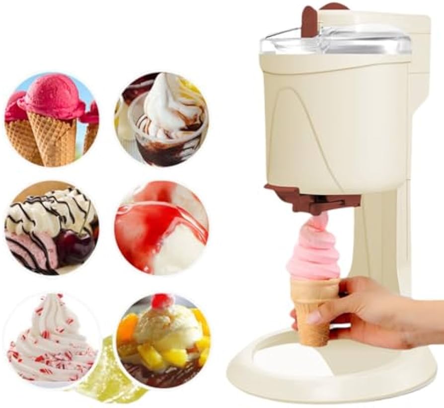 Amazon.co.jp: Sarinyソフトクリームメーカー アイスクリームマシン