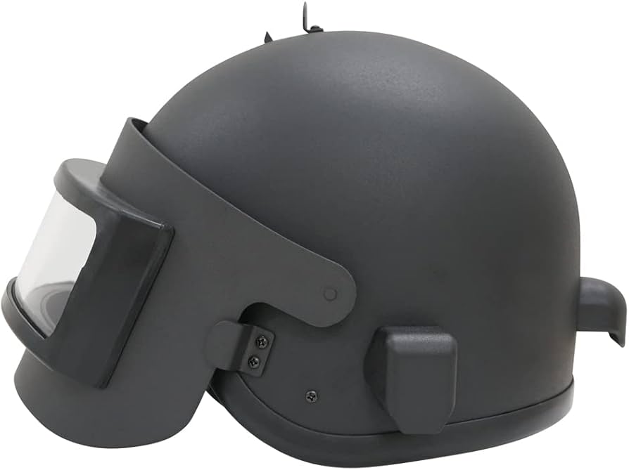 Amazon | ロシア軍 K6-3 ヘルメット Altyn 複製品 黒/バラック FSB MVD