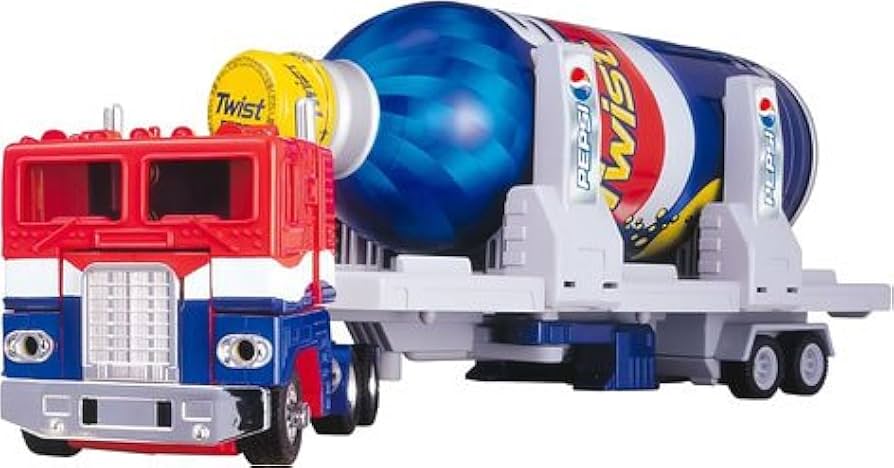 Amazon.co.jp: トランスフォーマー PEPSI コンボイ : おもちゃ