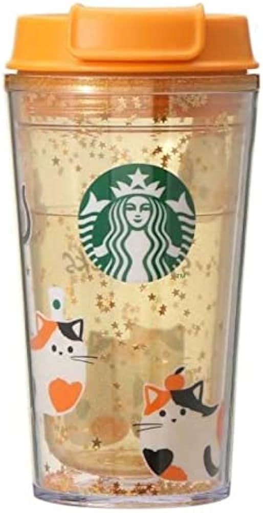 Amazon | スターバックス タンブラーねこ355ml プラスチック製 スタバ