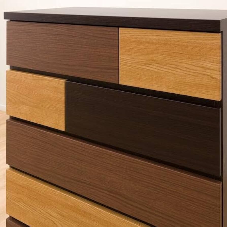 Amazon｜ニトリ(NITORI) ハイチェスト カレナ 80HC DBR 503661