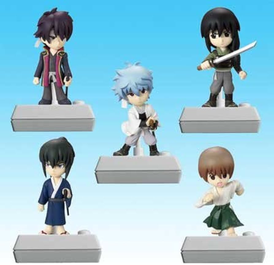 Amazon.co.jp: ちびボイス 銀魂 その3 昔の姿で出ています編 全5種