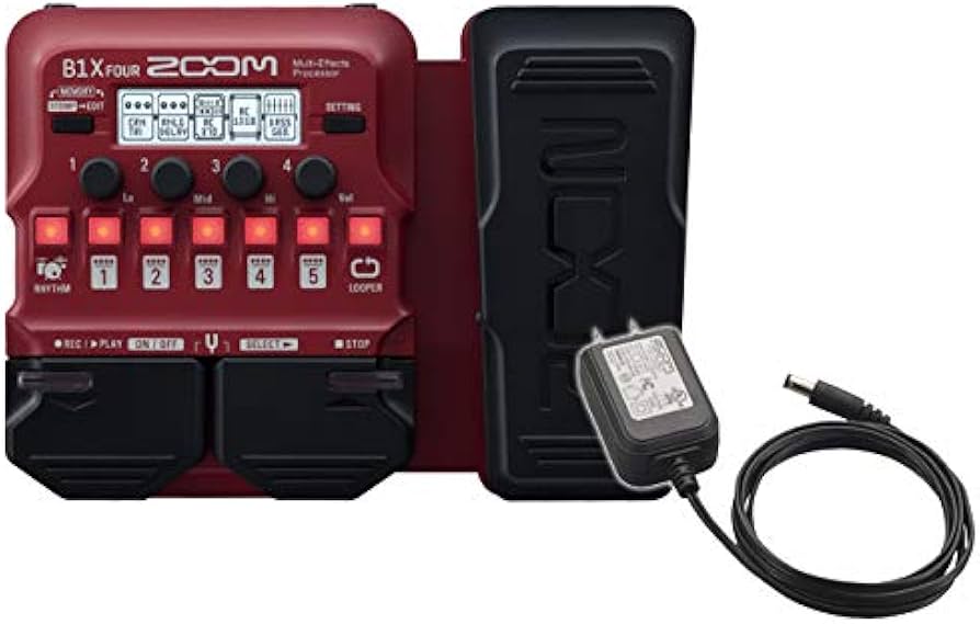 Amazon | ZOOM / B1X FOUR -純正ACアダプター付- ベース用マルチ