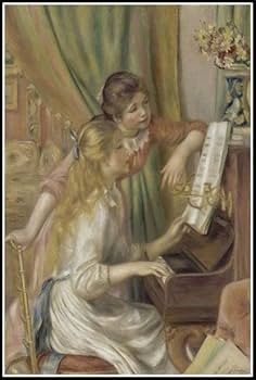 Amazon | オーギュスト・ルノワール ピアノを弾く少女たち グーグル