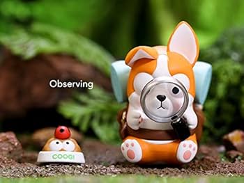 Amazon | POPMART Coogi アイランド アドベンチャー シリーズ PVC&ABS