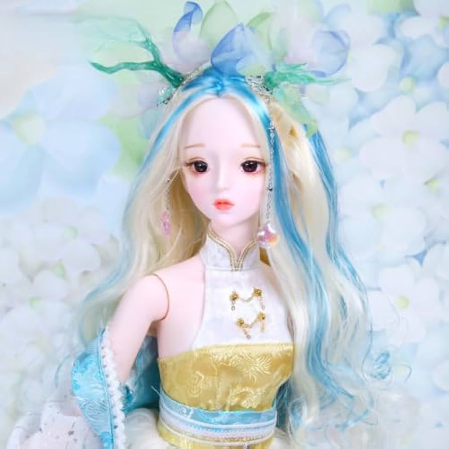 Amazon.co.jp: Meeler BJDドール フルセット1/3 球体関節人形 女の子