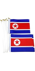 Amazon | [F NODE] 北朝鮮国旗 ピンバッジ ピンズ DPRK 朝鮮民主主義