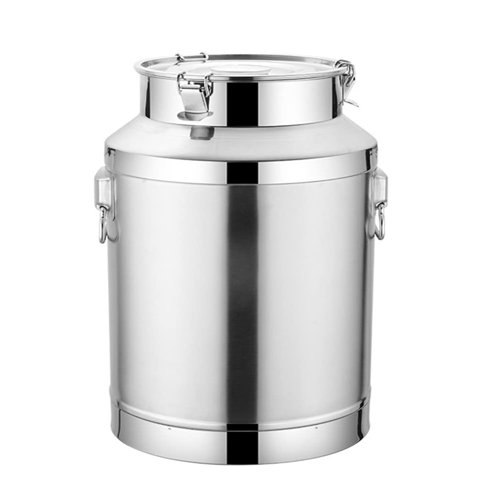 Amazon｜ミルク缶 ステンレス密封バレル 業務用 ミルク輸送缶 密閉蓋